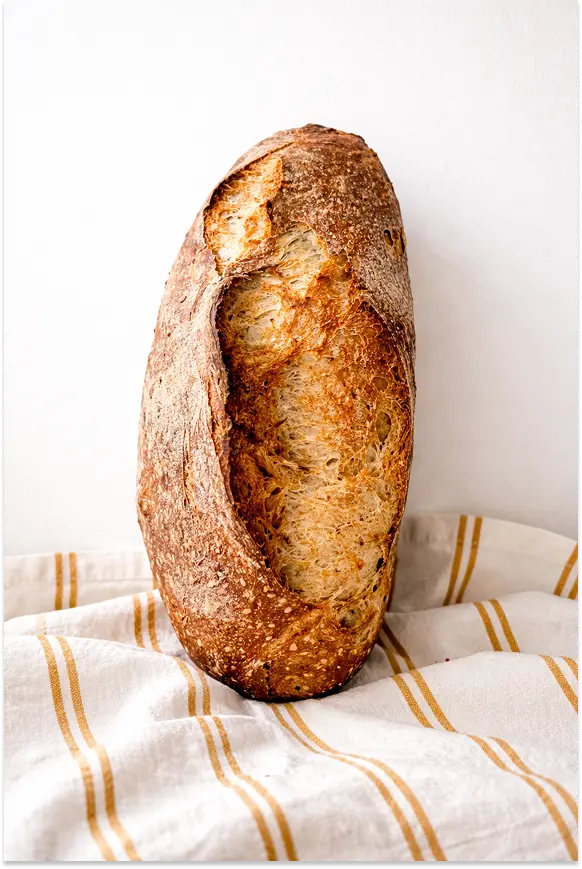Recette pain automne épeautre et blé