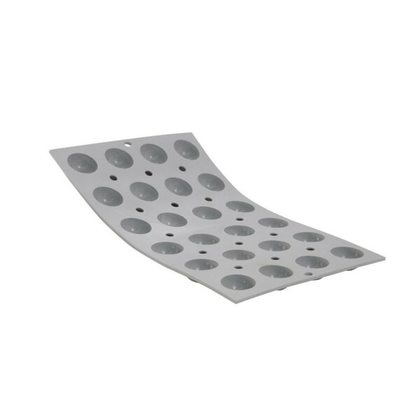 Moule 24 demi-sphères silicone Elastomoule