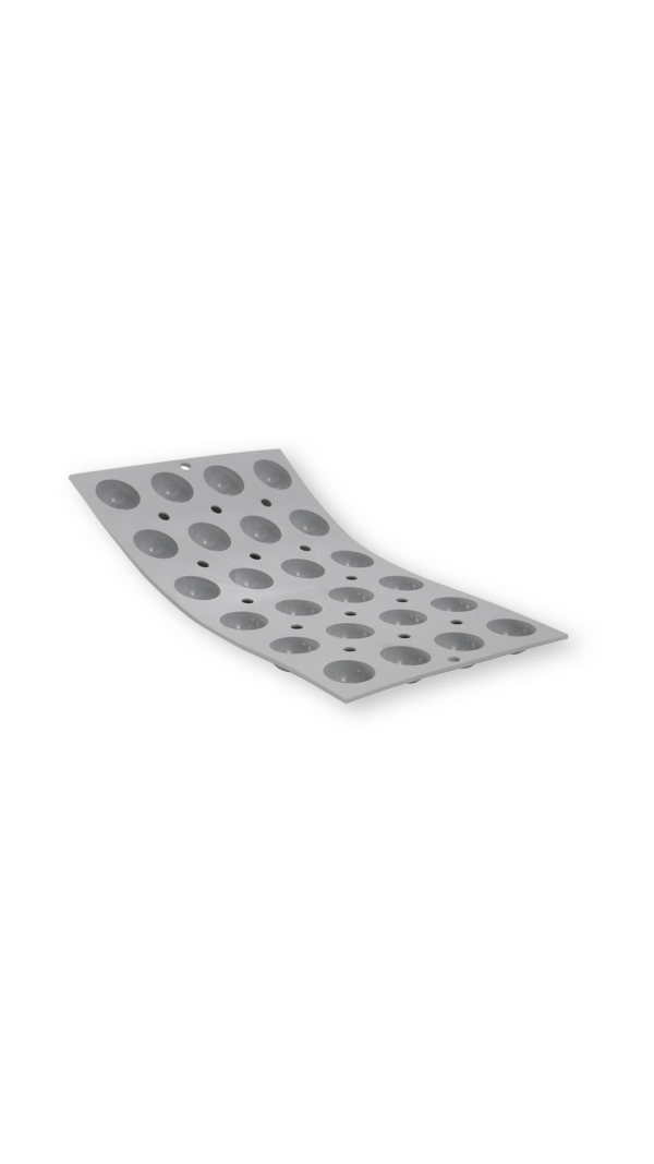 Moule 24 demi-sphères silicone Elastomoule
