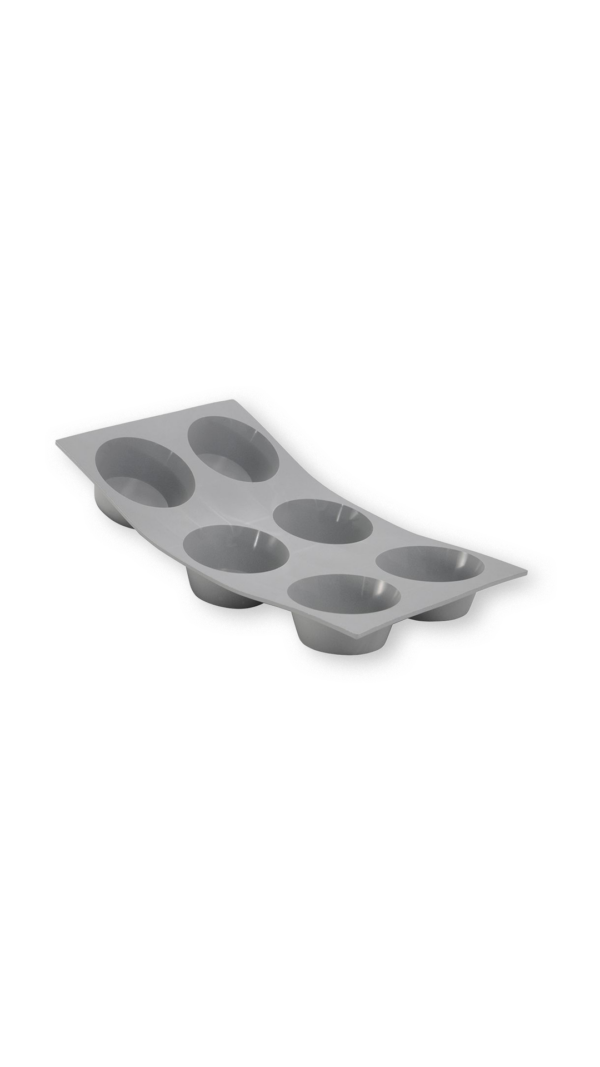 Moule 6 muffins silicone Elastomoule